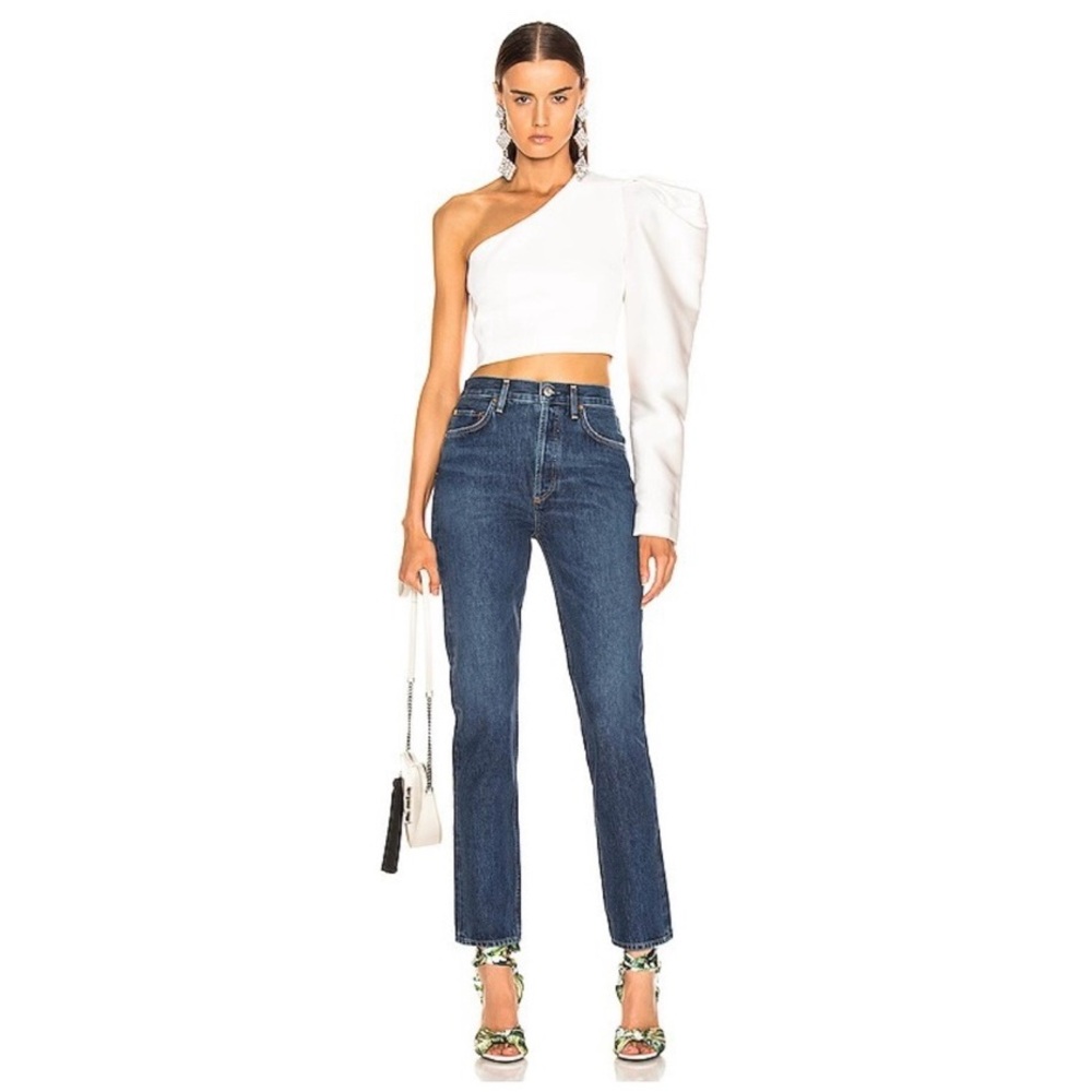 Agolde Remy High Rise Straight Jeans Wink